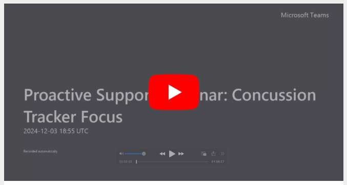 Latest Proactive webinar