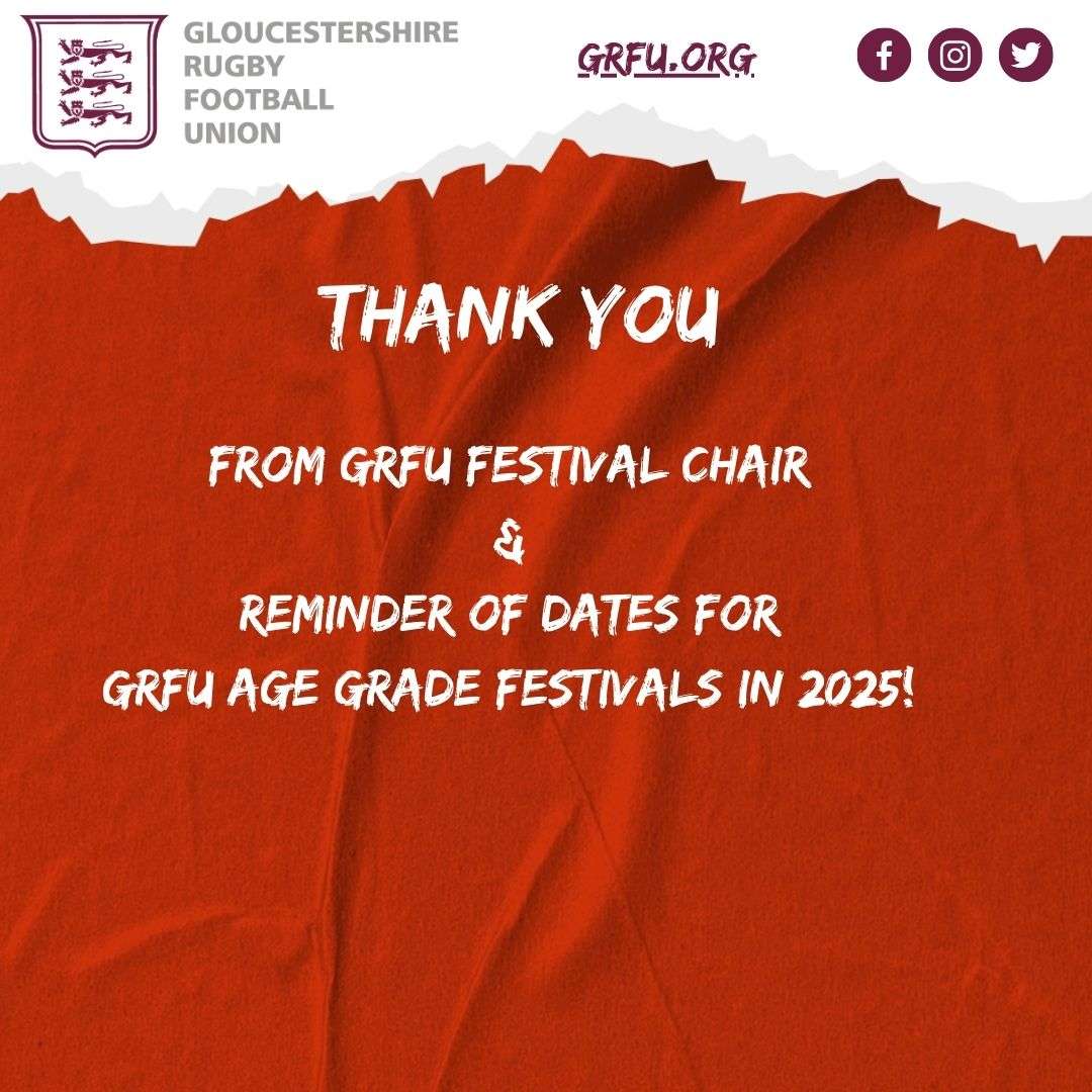 GRFU Age Grade Festivals