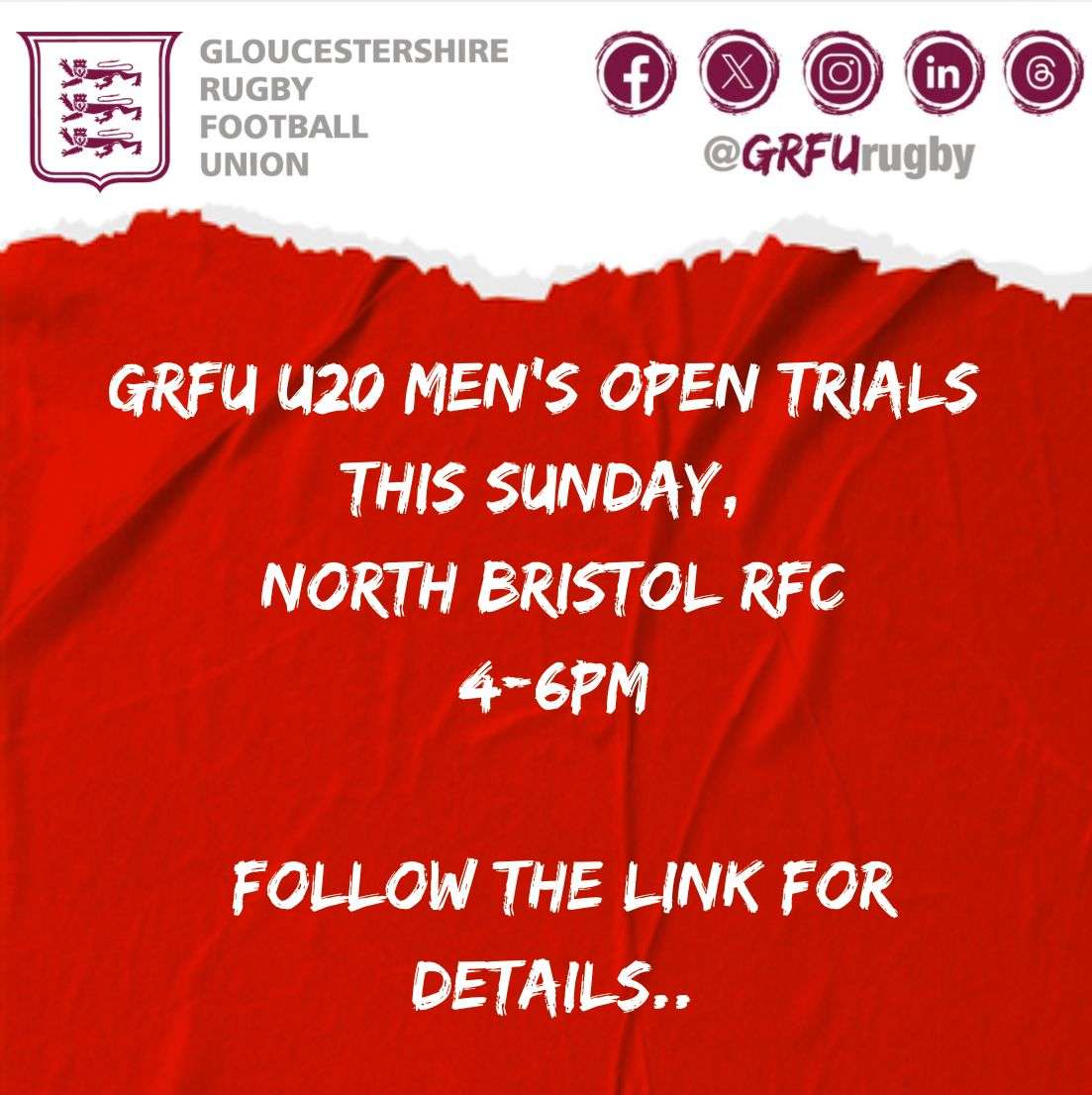 u20 men's trial