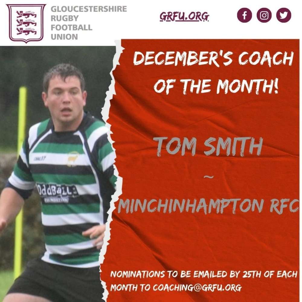 Coach of the Month - December 2023