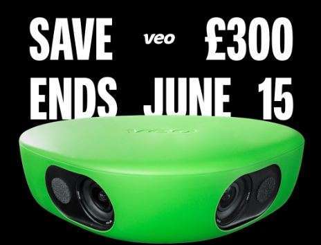 Save £300 on Veo Cam3